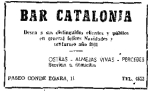 Bar Catalonia 1960