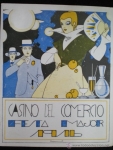 Díptico. Casino del Comercio. Festa Major. Terrassa, Juny 1916. Marcet y Figueras, Imprenta